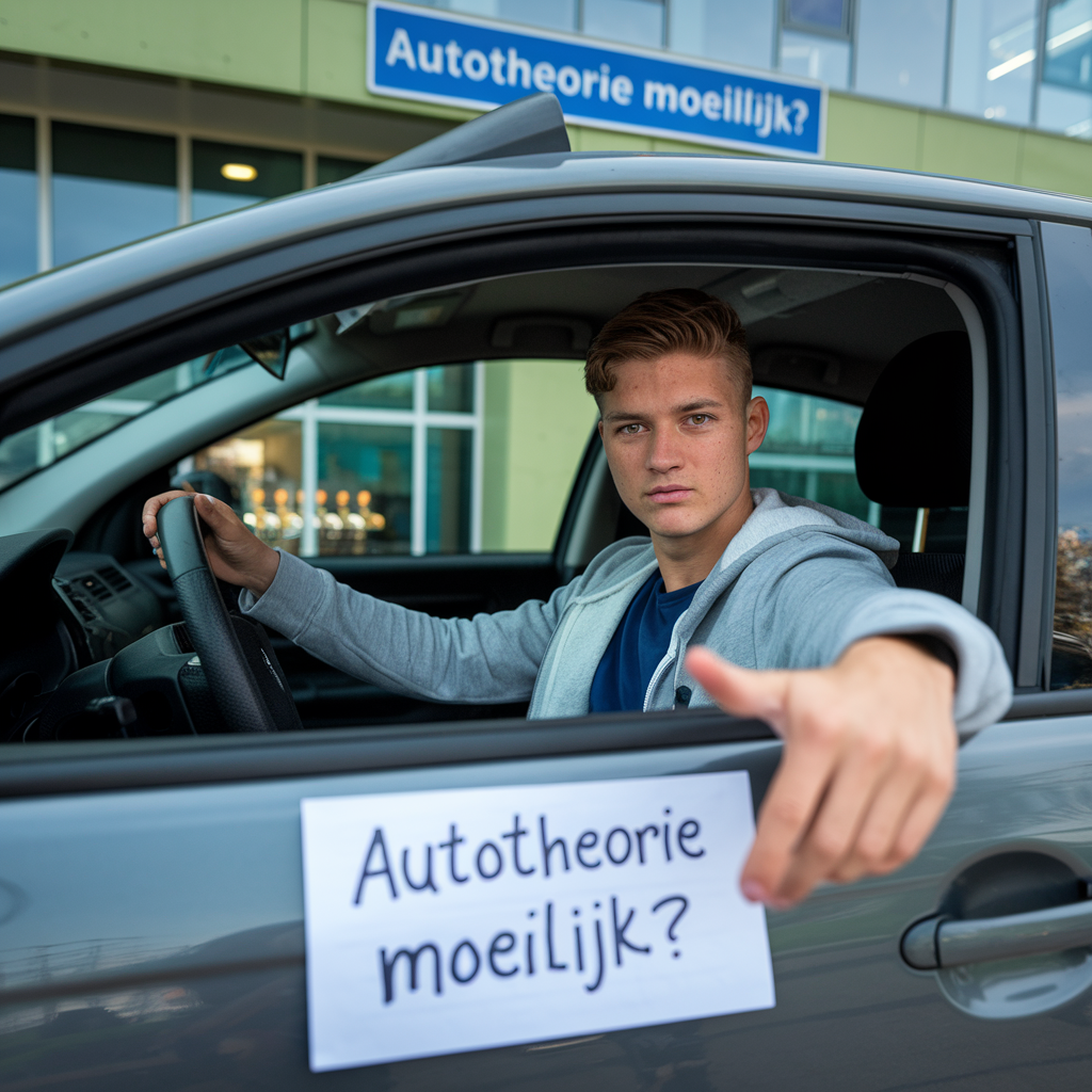 Is theorie examen auto moeilijk?